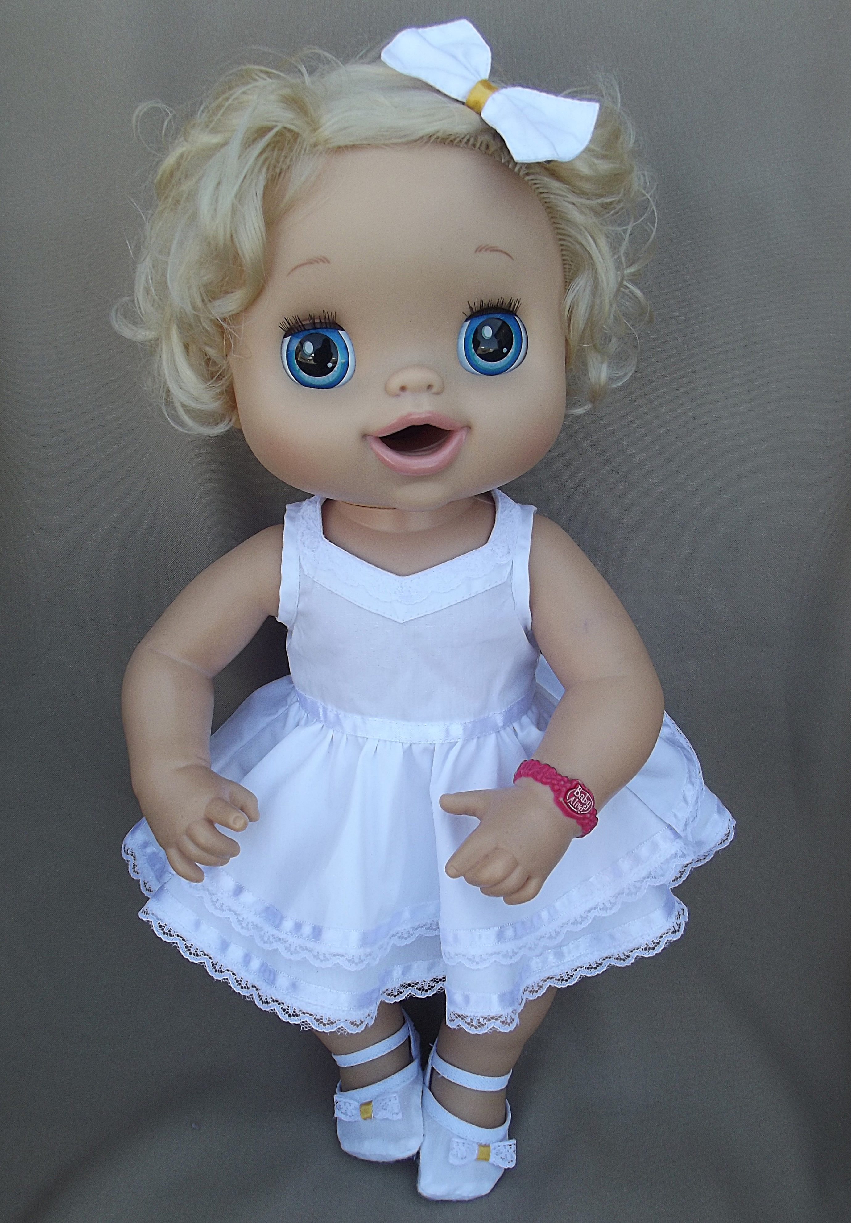 Look Branco Baby Alive Meu Lindo Bebe No Elo7 Biale 6ed7