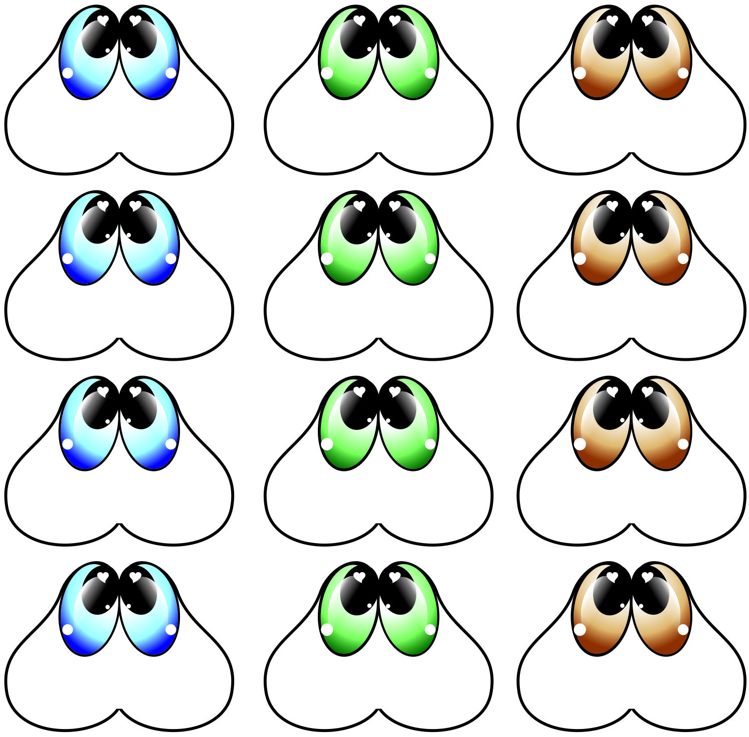 Adesivos de olhos cod, 246 G Monicarts Elo7 Adesivo De Olhinhos Para Biscuit ~ Adesivos de olhos cod, 246 G Monicarts Elo7