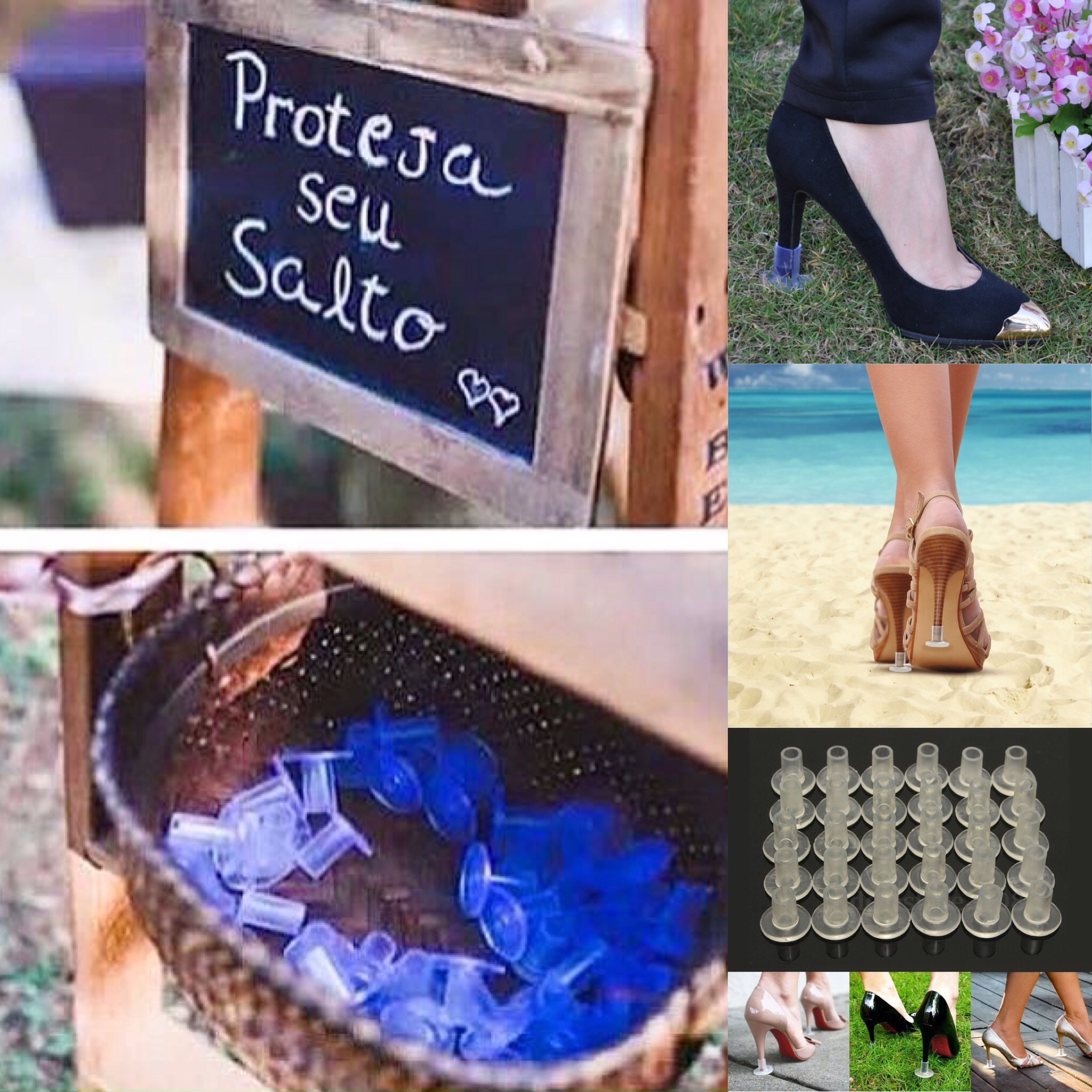 Resultado de imagem para protetor de salto para casamento