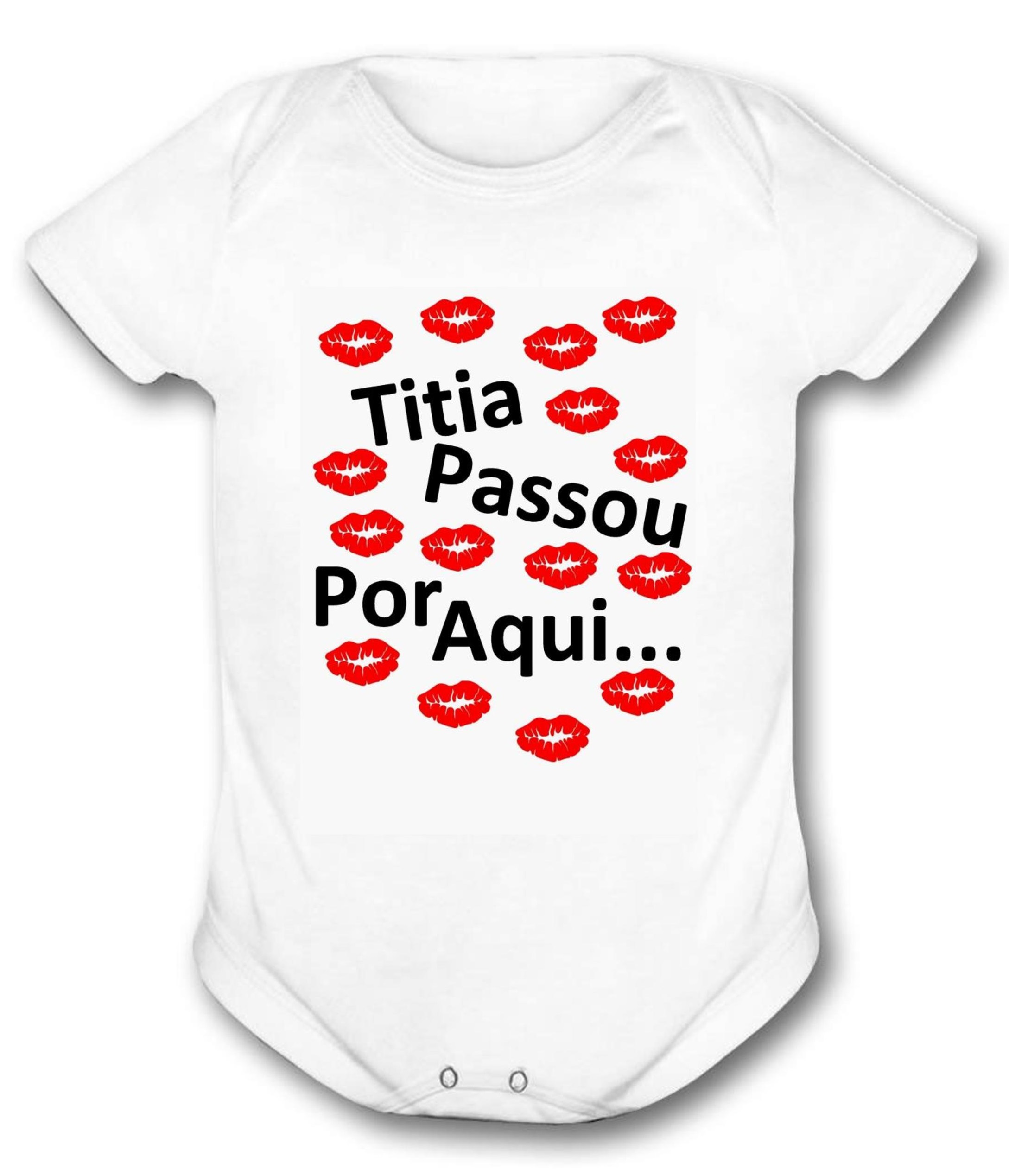 body de bebe escrito titia