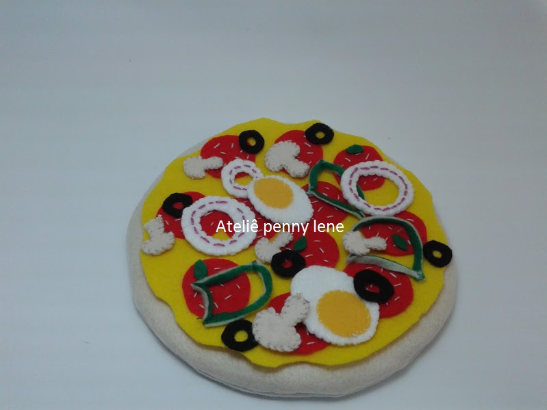 pizza pano elo7