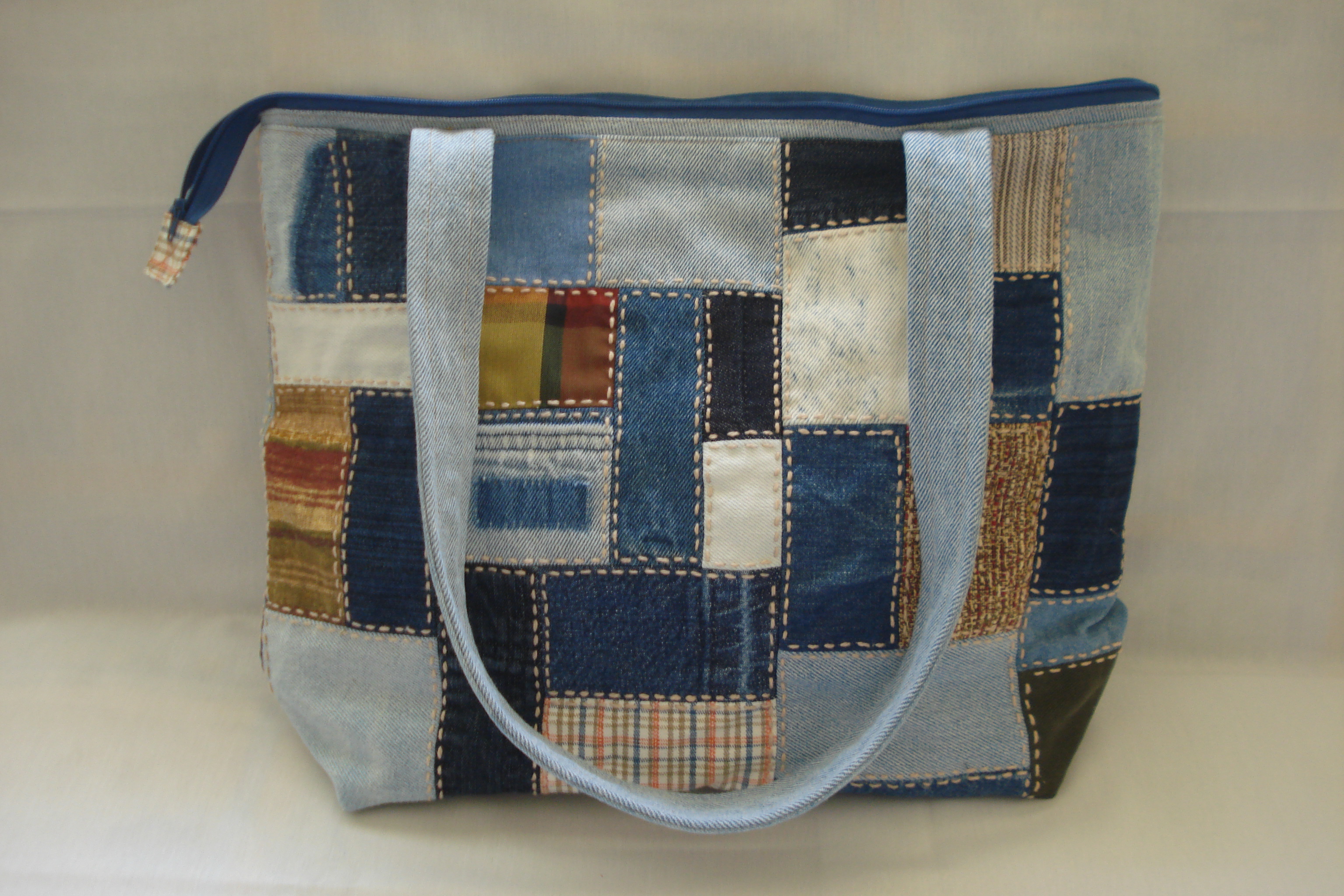 bolsa jeans de retalhos Asayuri Artesanato Elo7 Armario Herramientas Heco ~ bolsa jeans de retalhos Asayuri Artesanato Elo7