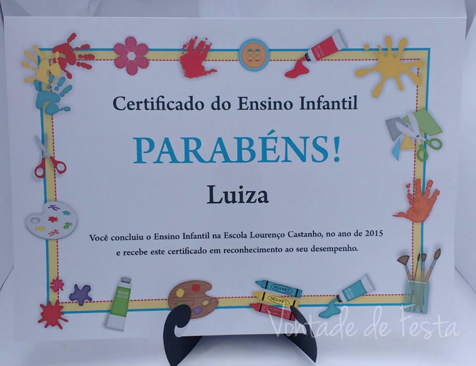 molduras para diploma infantil