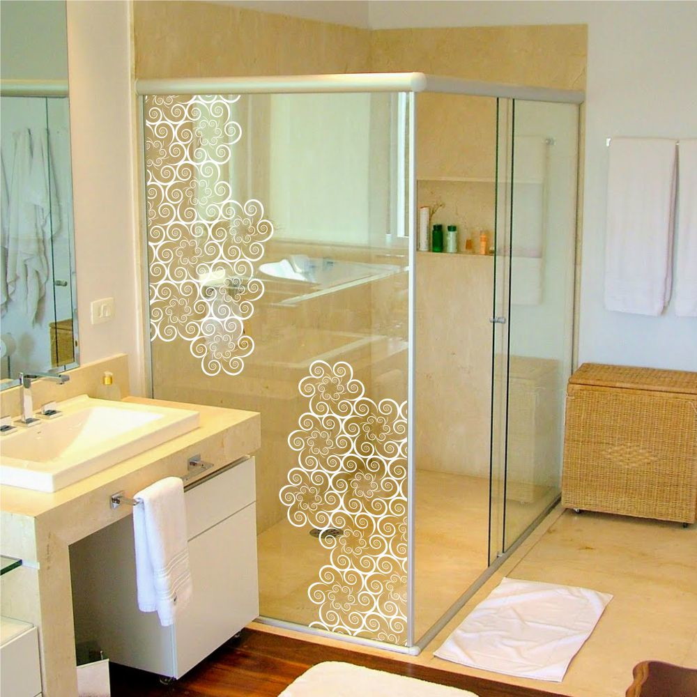 adesivo box vidro design floral 2 peças Adesivos Sempre Viva Elo7 Aparador Para Sala Jacauna ~ adesivo box vidro design floral 2 peças Adesivos Sempre Viva Elo7