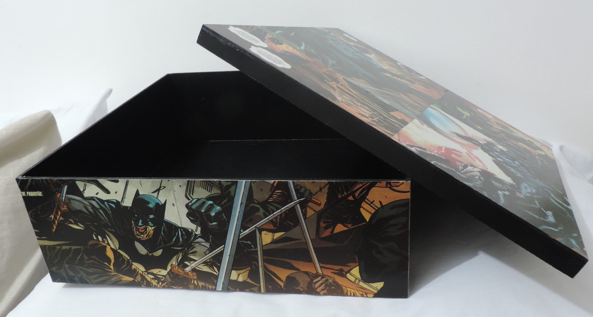 Caixa com Decoupage HQ