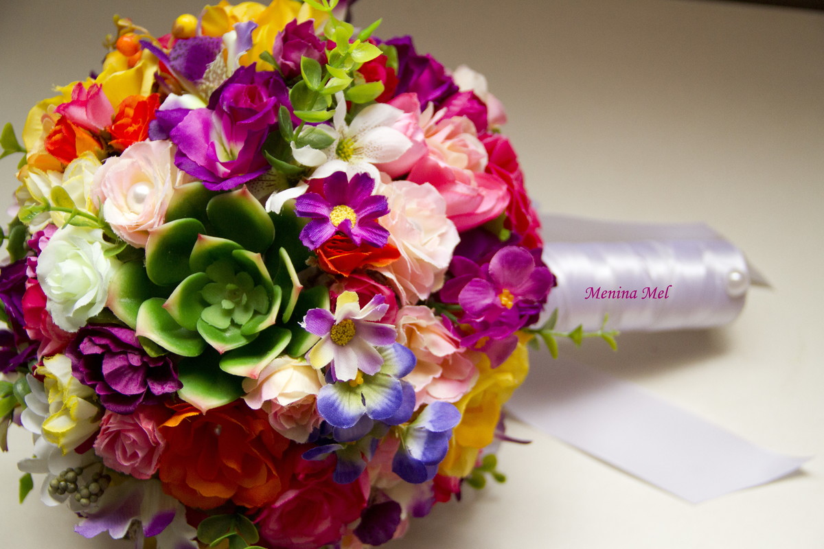 buquê de flores tropical no elo7 nina bee 683b8b