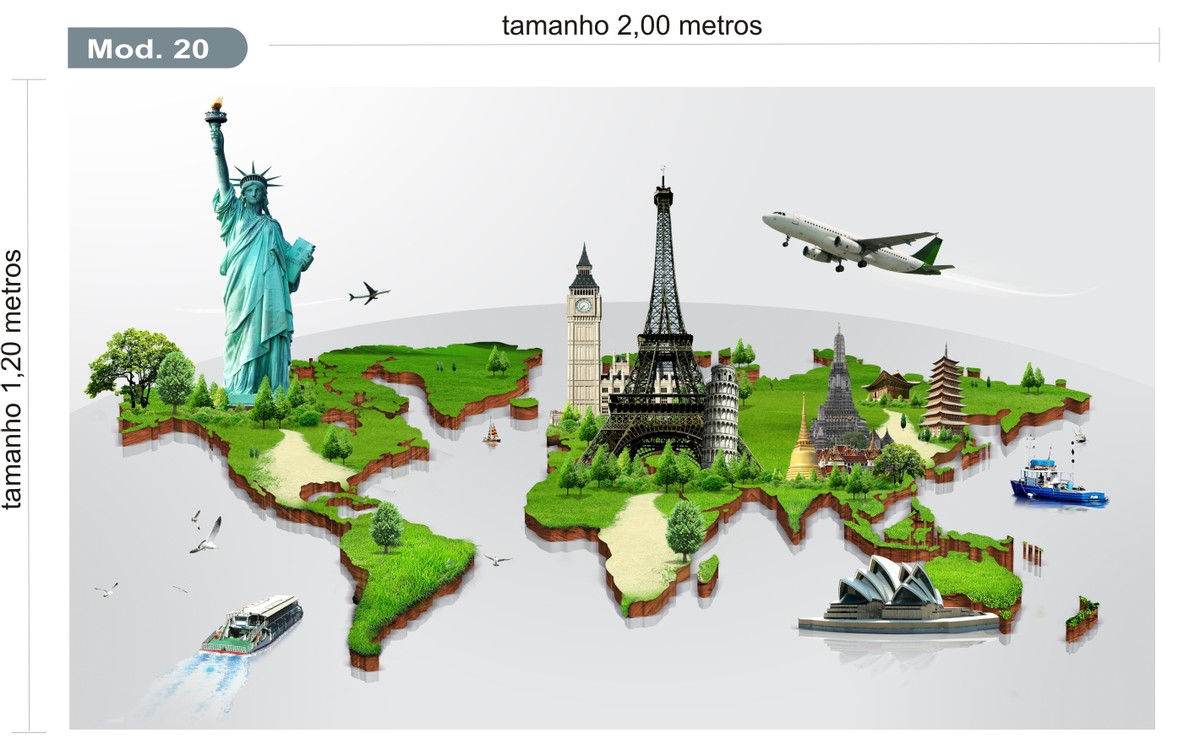 ADESIVO MAPA MUNDI MODELO 20 QuartinhoDecorado Elo7 Adesivo De Parede Bailarina Mercado Livre ~ ADESIVO MAPA MUNDI MODELO 20 QuartinhoDecorado Elo7