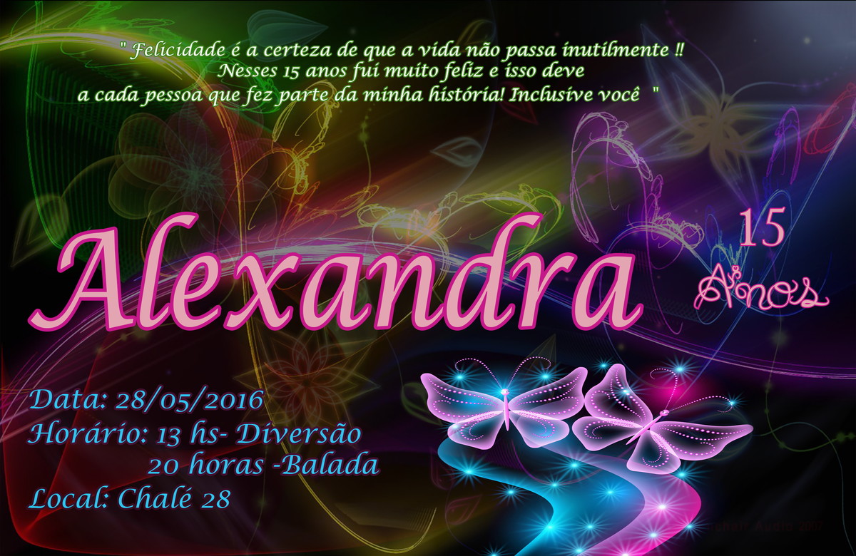 convite balad neon 15 anos no elo7 pampyartes 6a6d13
