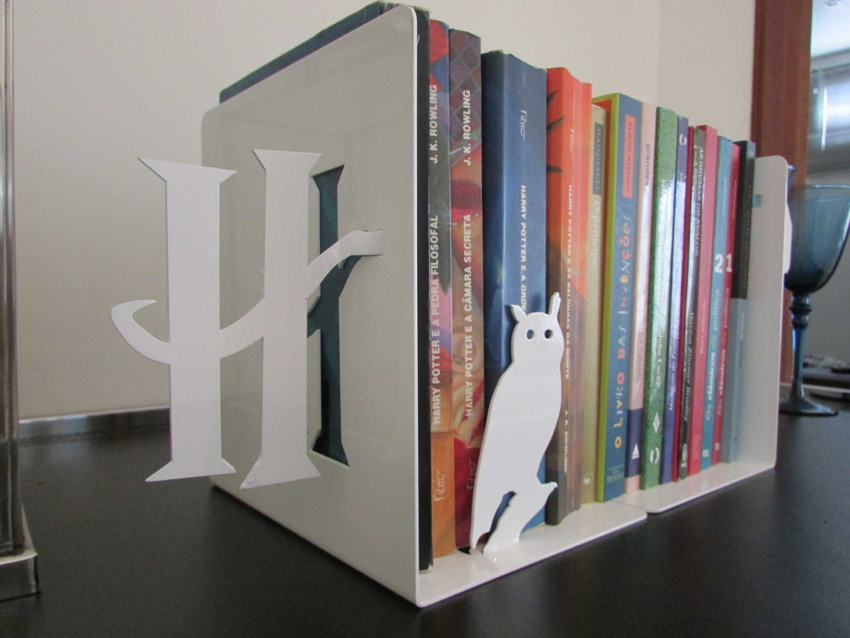Aparador de Livros Potter PeculiArtes Elo7 Armario Microondas Casas Bahia ~ Aparador de Livros Potter PeculiArtes Elo7