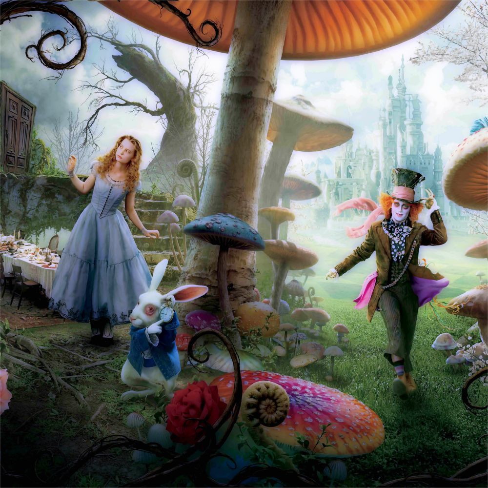 pôster alice wonderland no elo7 o escaravelho 5ee43d