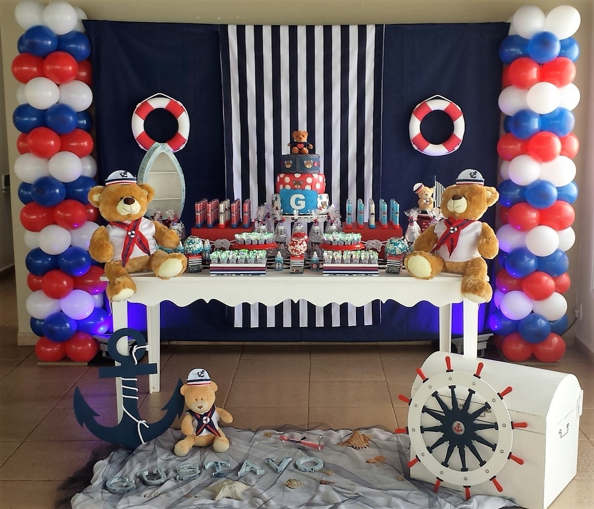 Chá de Beb u00ea Urso Marinheiro no Elo7 Sonho Meu Decoraç u00e3o de Festas e Eventos (6E38A1) -> Decoração Cha De Bebe Tema Urso Chá de Beb u00ea Urso Marinheiro no Elo7 Sonho Meu Decoraç u00e3o de Festas e Eventos (6E38A1) -> Decoração Cha De Bebe Tema Urso