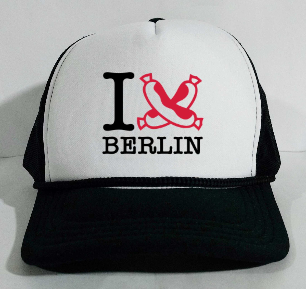 boné trucker i love
