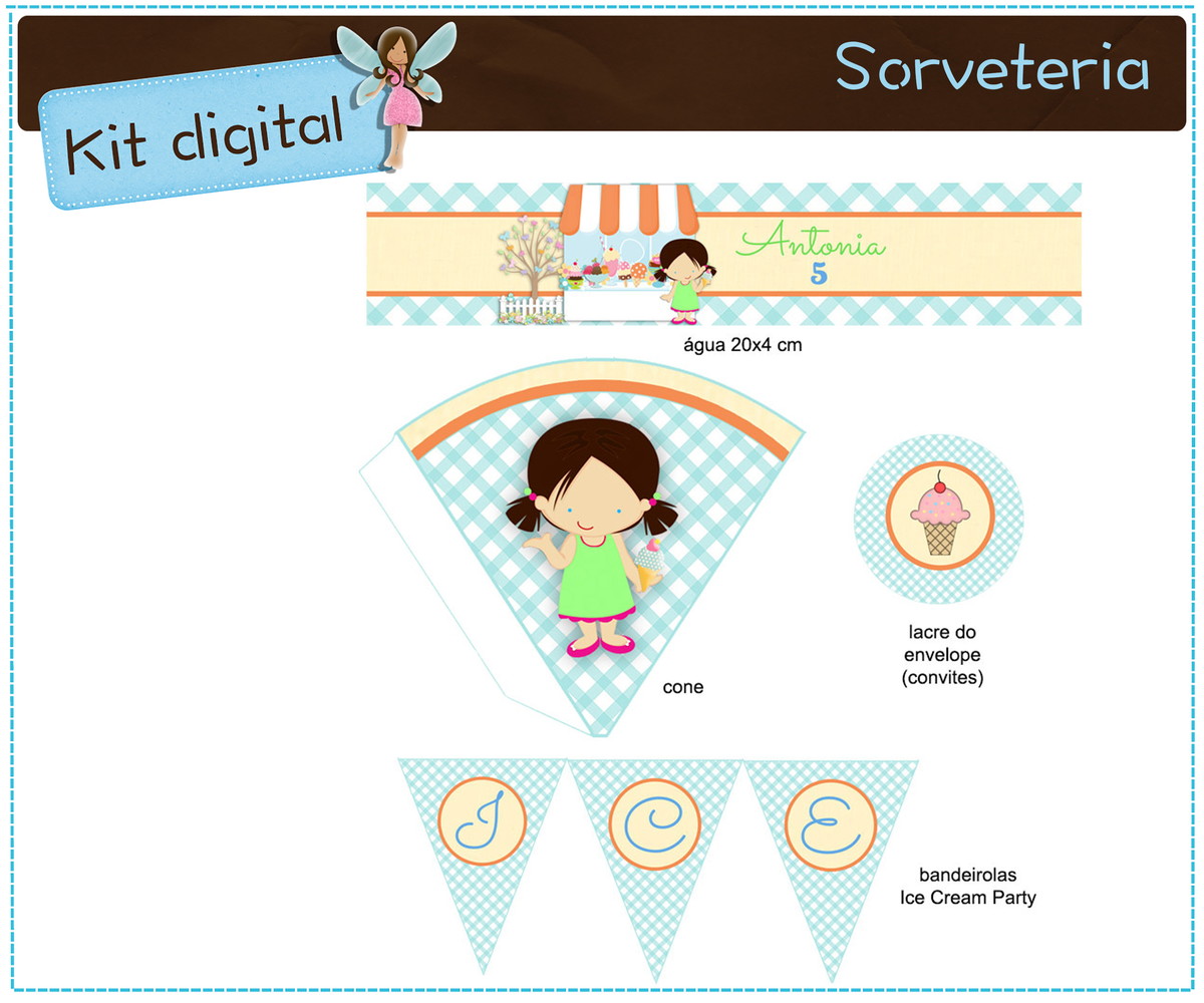 kit digital sorveteria para imprimir no elo7 atelier doces mimos