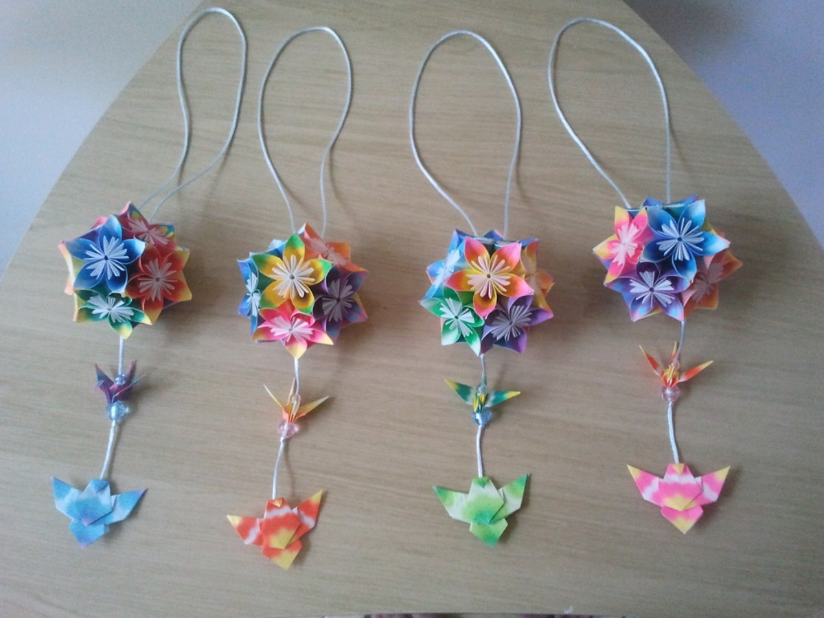 Enfeite de Kusudama (bola de flores) no Elo7 Aparador De Pelos Nariz Mercado Livre ~ Enfeite de Kusudama (bola de flores) no Elo7
