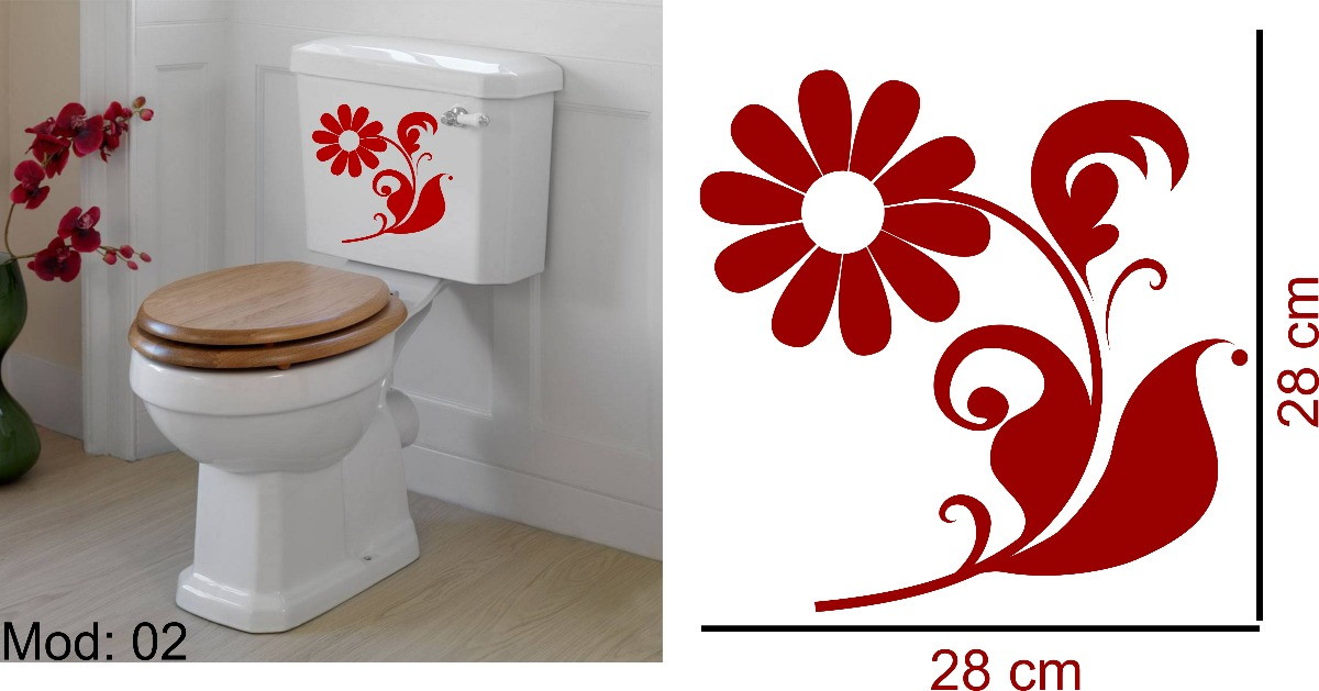 Adesivo para decorar a tampa do vaso no Elo7 Aarte Artesanato Gaucho Porto Alegre ~ Adesivo para decorar a tampa do vaso no Elo7 Aarte