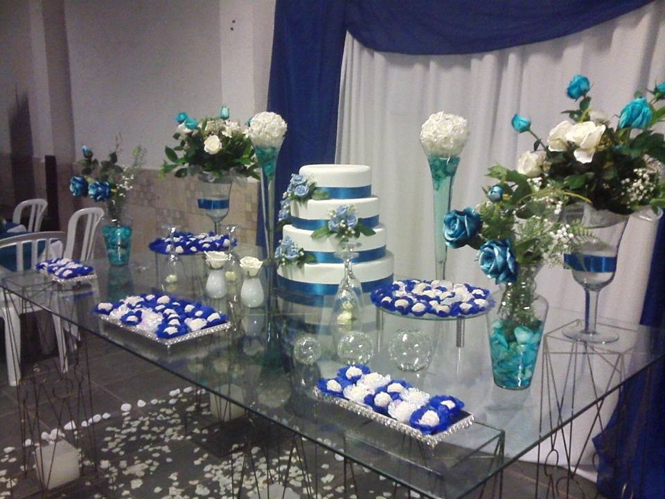 Decoraç u00e3o Casamento Azul e Branco Anabelle Decorações Elo7 -> Decoração De Casamento Azul Dourado E Branco Decoraç u00e3o Casamento Azul e Branco Anabelle Decorações Elo7 -> Decoração De Casamento Azul Dourado E Branco
