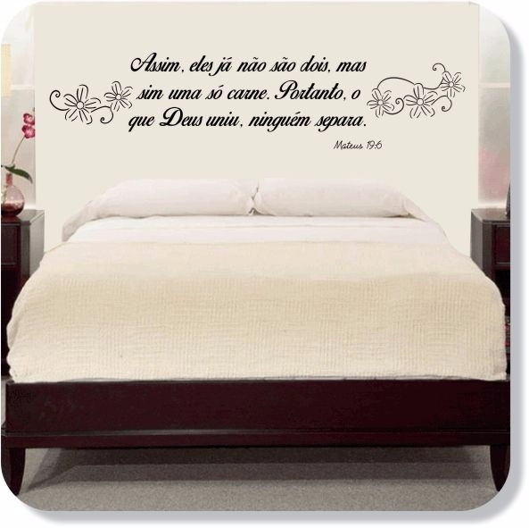 Adesivo Parede Cabeceira Cama Box Casal no Elo7 Mundo do adesivo (75DCDA) Aparador De Grama ~ Adesivo Parede Cabeceira Cama Box Casal no Elo7 Mundo do adesivo (75DCDA)