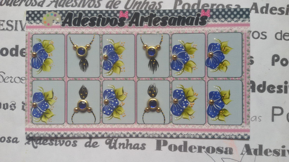 Adesivo Artesanal Jóia de Unha Poderosa Adesivos de Unhas Elo7 Barbeador Aparador Oneblade ~ Adesivo Artesanal Jóia de Unha Poderosa Adesivos de Unhas Elo7