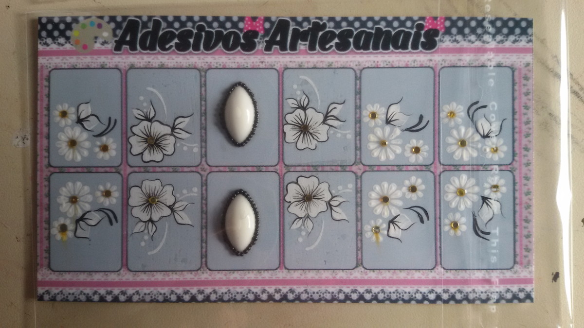 Adesivo Artesanal Jóia de Unha Poderosa Adesivos de Unhas Elo7 Barbeador Aparador Oneblade ~ Adesivo Artesanal Jóia de Unha Poderosa Adesivos de Unhas Elo7