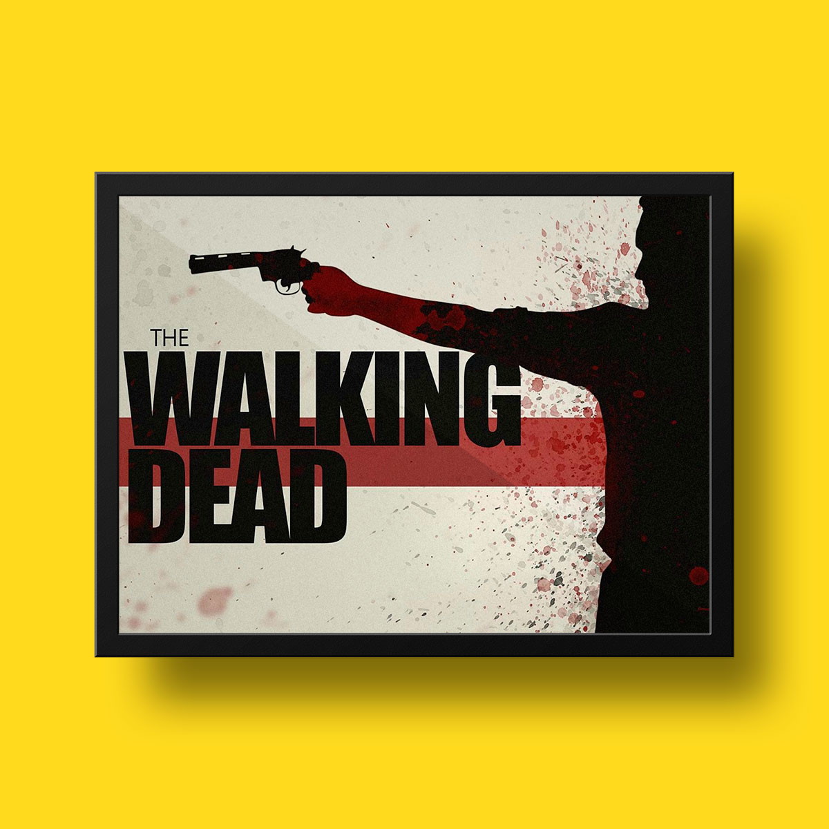 Quadro The Walking Dead - Seriado | Elo7 Produtos Especiais