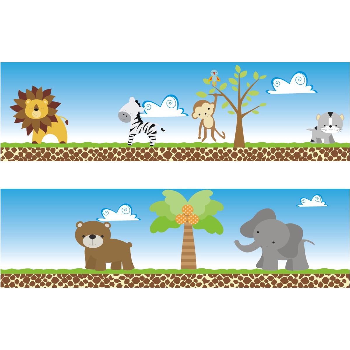 Adesivo Faixa Border Kit Zoo Safari M13 Quartinhodecorado Elo7 ~ Paredes De Gesso Para Quarto E Quarto De Bebe Floresta Adesivo Faixa Border Kit Zoo Safari M13 Quartinhodecorado Elo7 ~ Paredes De Gesso Para Quarto E Quarto De Bebe Floresta