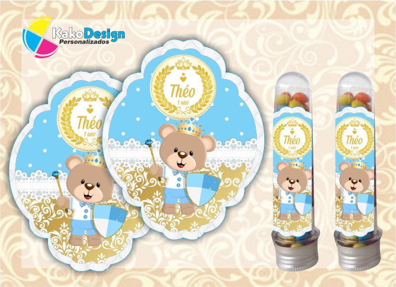 Adesivo para Tubete Urso Príncipe no Elo7 Kako Design Personalizados (7B2F94) Armario Hemnes Amarillo ~ Adesivo para Tubete Urso Príncipe no Elo7 Kako Design Personalizados (7B2F94)