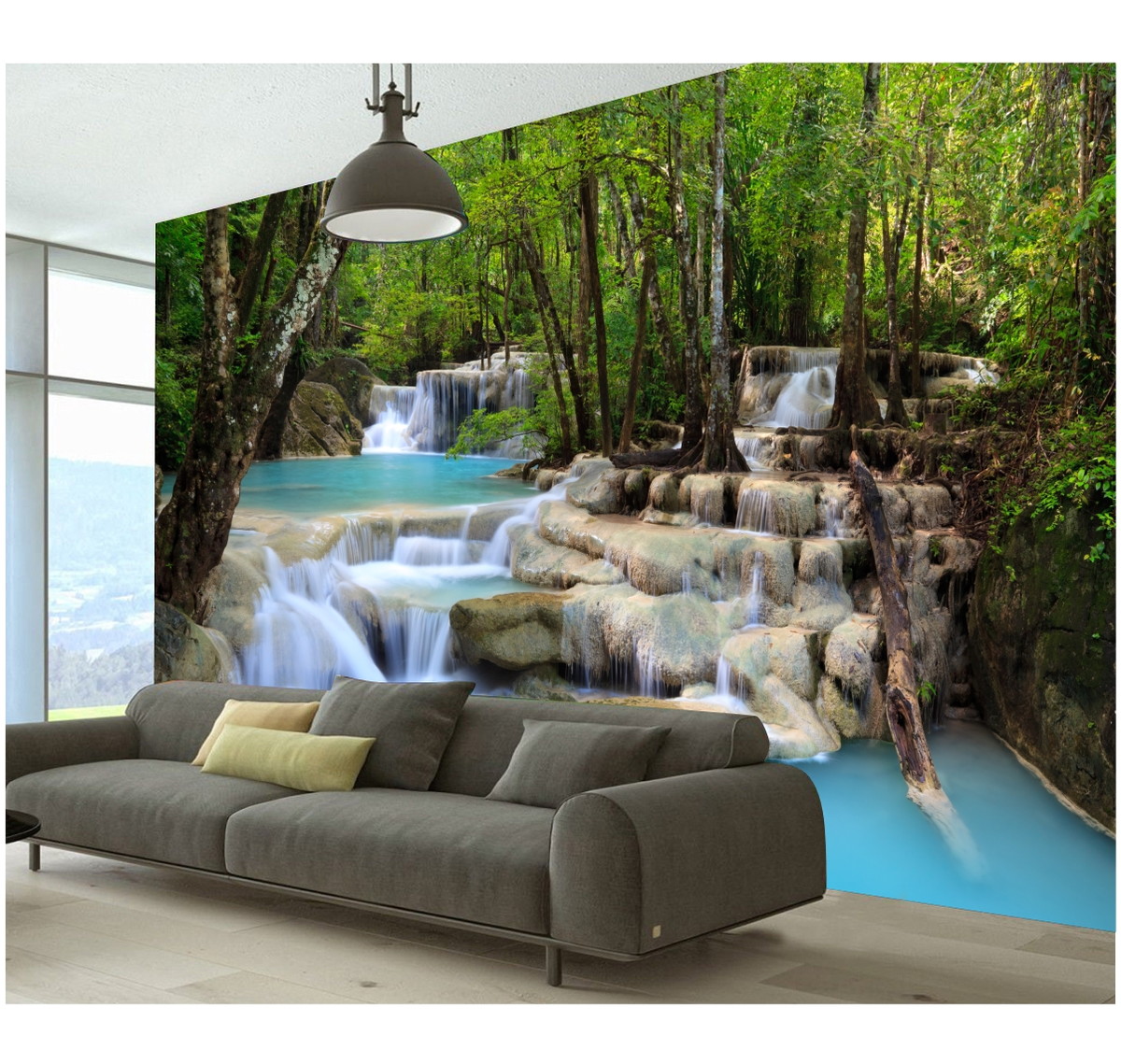 Adesivo Paisagem Cachoeira Natureza 61 QuartinhoDecorado Elo7 Adesivo De Nuvem Mercado Livre ~ Adesivo Paisagem Cachoeira Natureza 61 QuartinhoDecorado Elo7