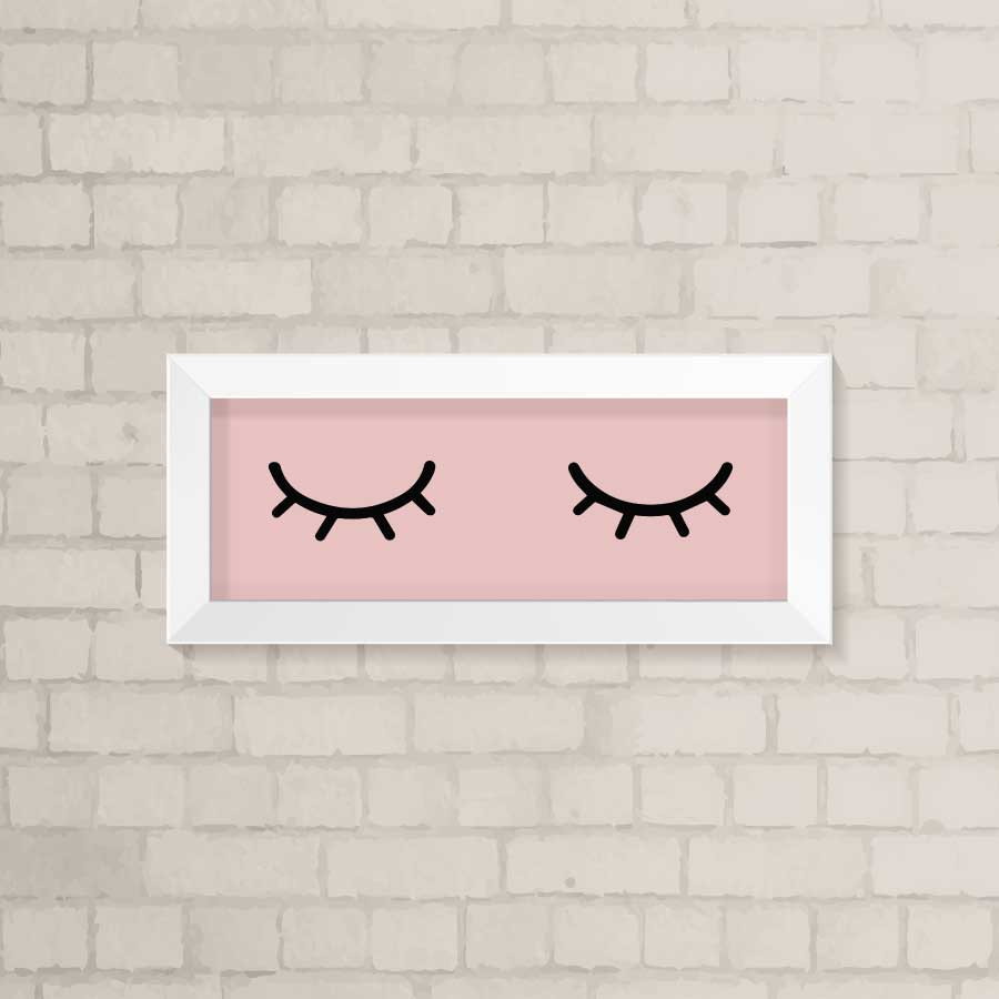 Quadro olhos fechados rosa no Elo7 Atelier 508 (7C6678) Artesanato Simples E Facil ~ Quadro olhos fechados rosa no Elo7 Atelier 508 (7C6678)