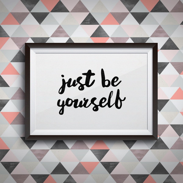 poster just be yourself