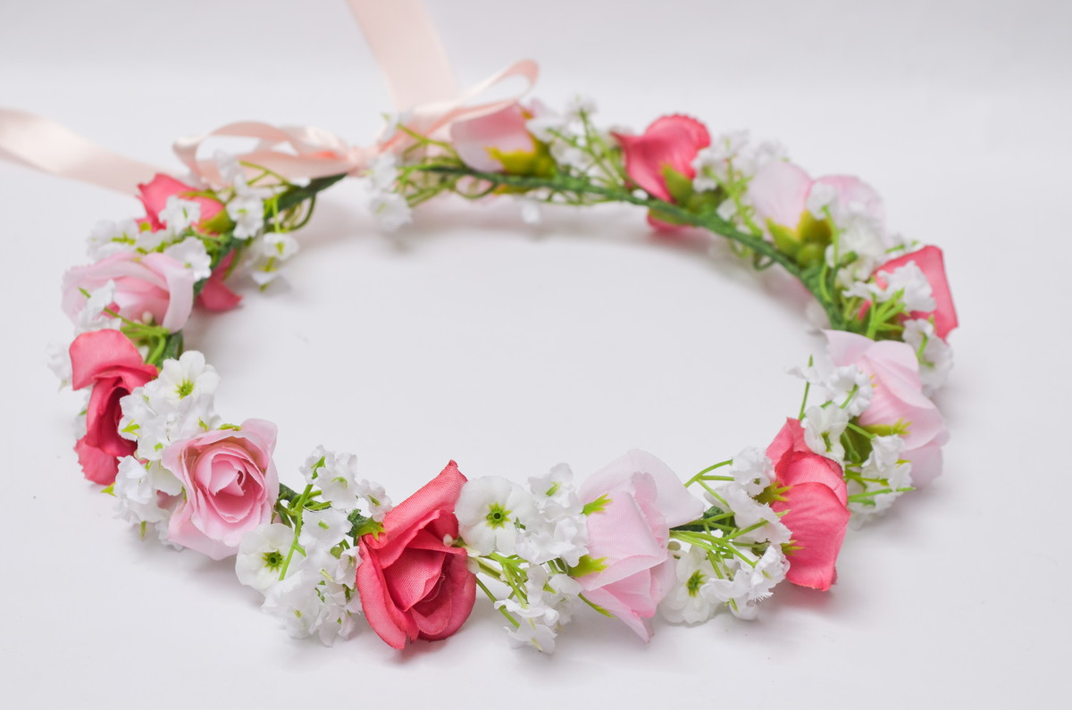 coroa de flores little