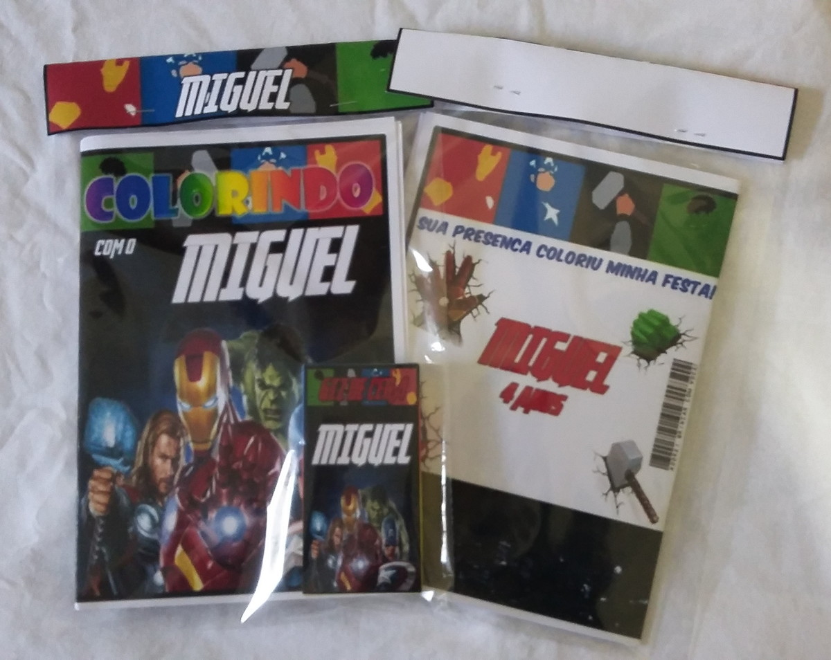 kit de colorir vingadores filme no elo7 nahked arts 7fa769