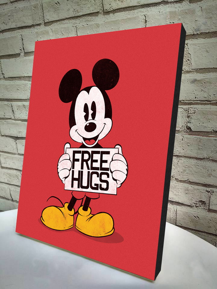 poster quadro a4 mickey