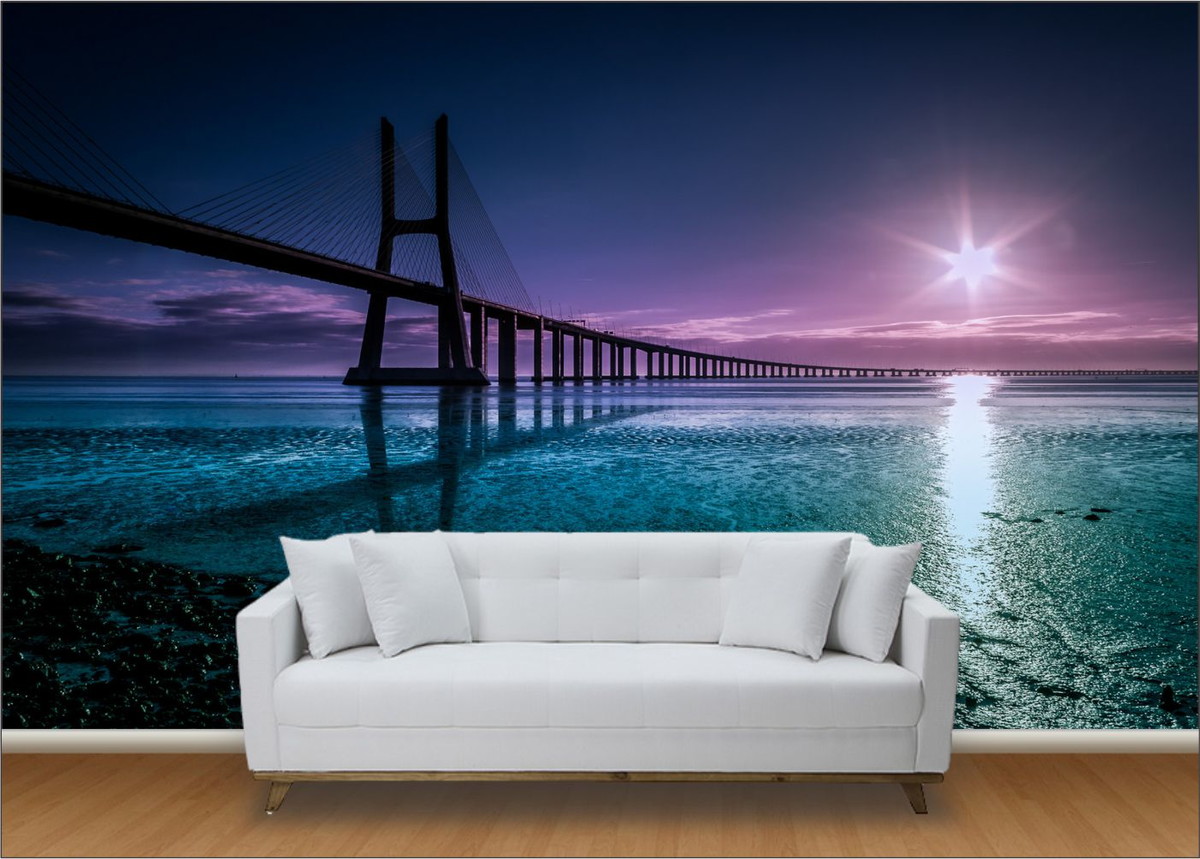 Papel de Parede 3d Ponte (M u00b2) 0001 no Elo7 Paredes Decoradas (824E0B) Aparador De Coxa Thunder ~ Papel de Parede 3d Ponte (M u00b2) 0001 no Elo7 Paredes Decoradas (824E0B)