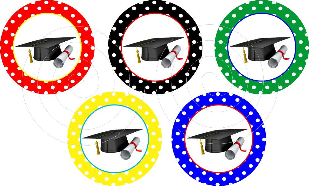 Formatura 25 Toppers Adesivos no Elo7 Marga Brindes (834B1D) Artesanato Recife Antigo ~ Formatura 25 Toppers Adesivos no Elo7 Marga Brindes (834B1D)