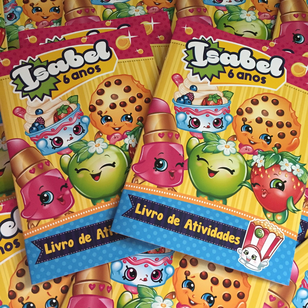 livro de atividades shopkins no elo7 dreamland soluções criativas