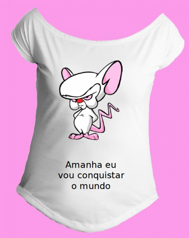 camiseta pinky e o