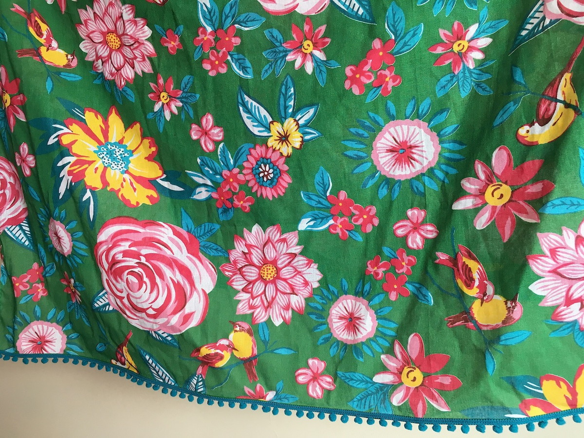 Cortina Chita Floral Verde Com Pompom No Elo7 Hariane Massuia 822743 Cortina Chita Floral Verde Com Pompom No Elo7 Hariane Massuia 822743