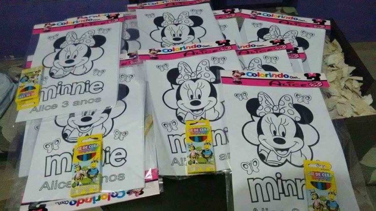 desenhos colorir minnie rosa no elo7 rótulos flor 87baf8