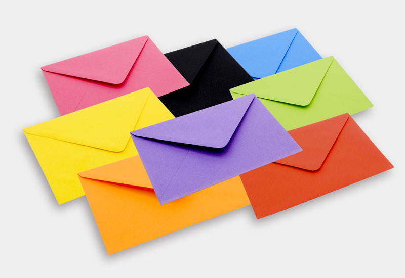 50 envelopes para cartÃo