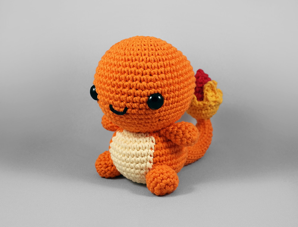 Charmander Amigurumi no Elo7 Novelim Blue (7DD0A9) El Armario Que Plancha ~ Charmander Amigurumi no Elo7 Novelim Blue (7DD0A9)