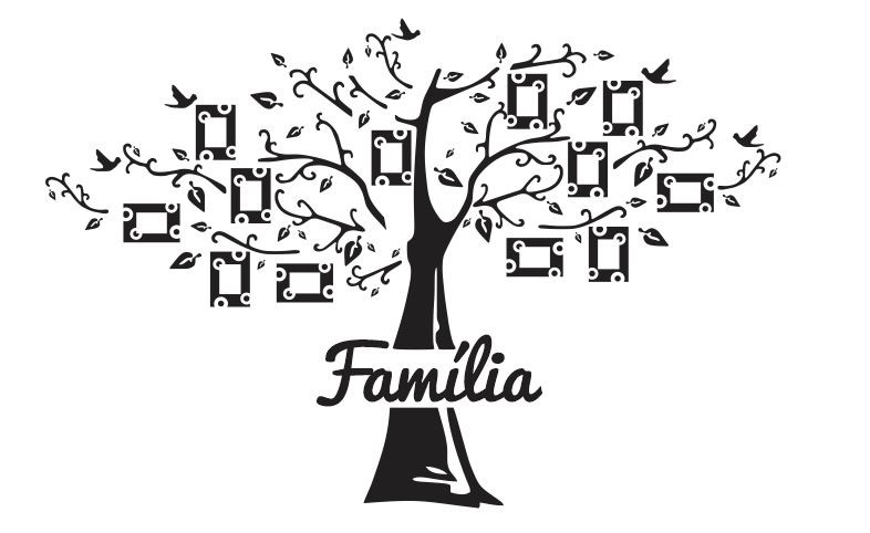 Vetor AdesivoÁrvore Família Para Parede no Elo7 Clicsul Adesivos De Letras Pequenas ~ Vetor AdesivoÁrvore Família Para Parede no Elo7 Clicsul