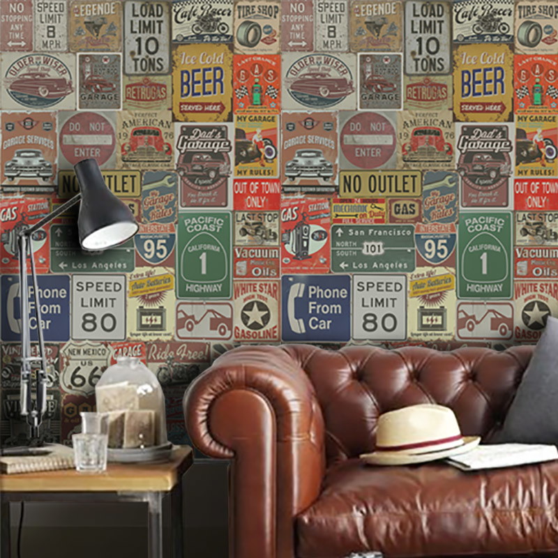 Adesivo Parede Garagem Vintage 0,58 x 3,00m no Elo7 TaColado Adesivos e Decoraç u00e3o (8EB813) -> Decoração Garagem Vintage Adesivo Parede Garagem Vintage 0,58 x 3,00m no Elo7 TaColado Adesivos e Decoraç u00e3o (8EB813) -> Decoração Garagem Vintage