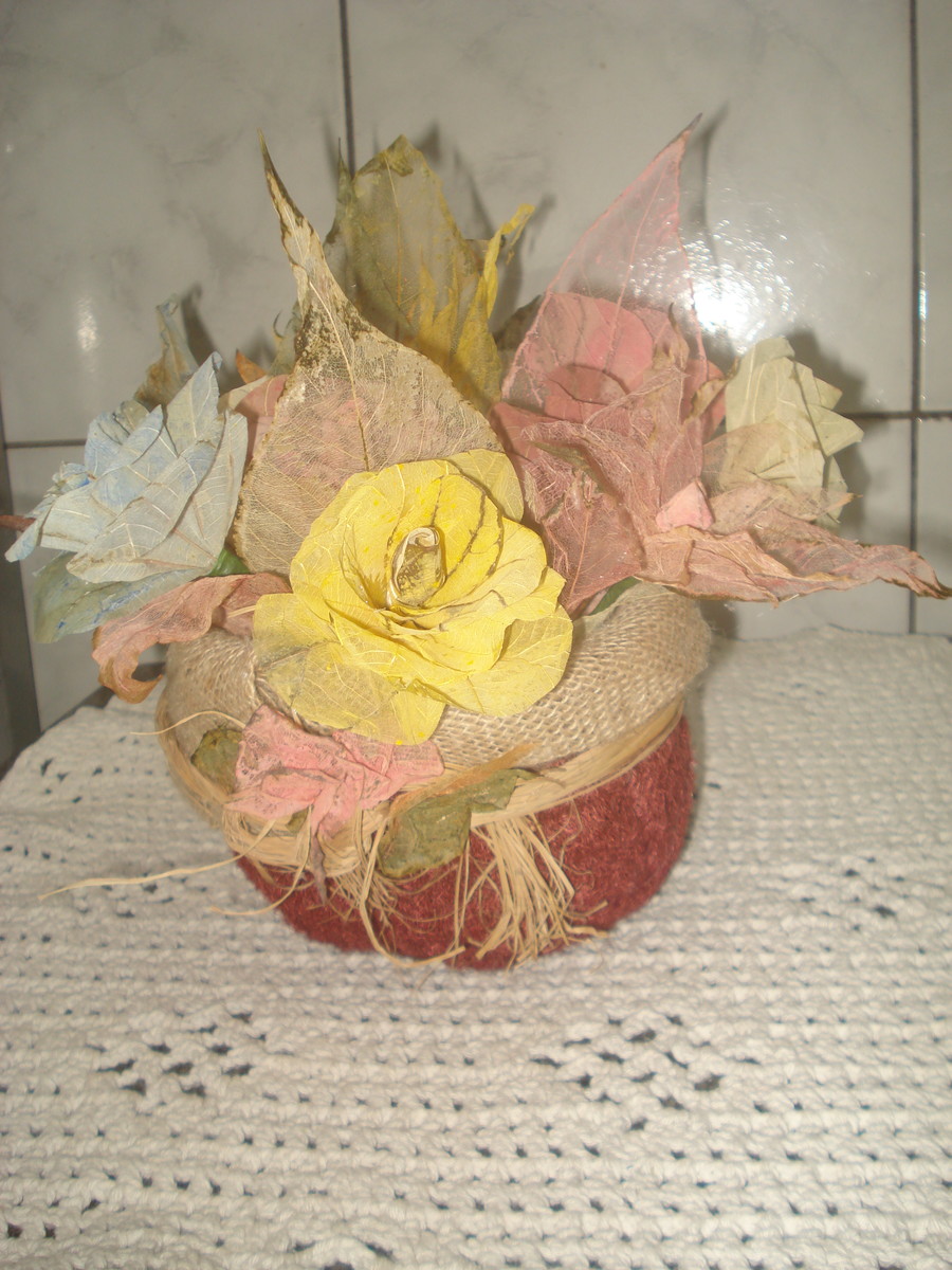 Cachepó feito de bucha vegetal no Elo7 Denilce Cunha (8EE Adesivo De Parede Do Homem Aranha ~ Cachepó feito de bucha vegetal no Elo7 Denilce Cunha (8EE