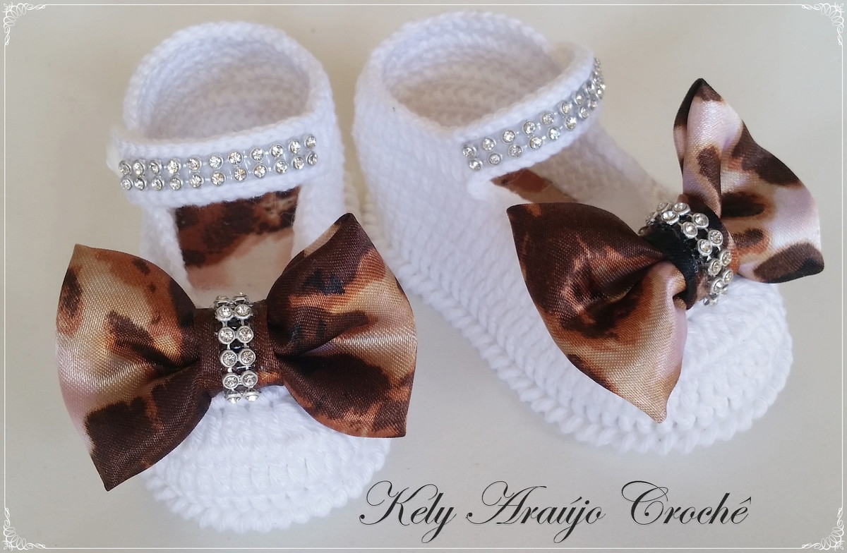 sapatinho de oncinha para bebe