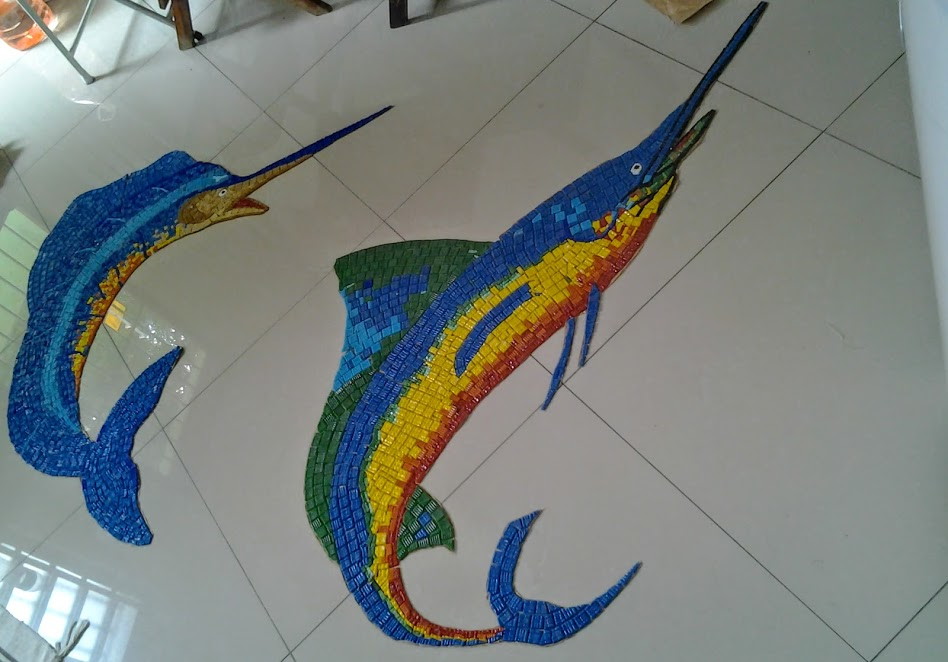 marlin mosaico no elo7