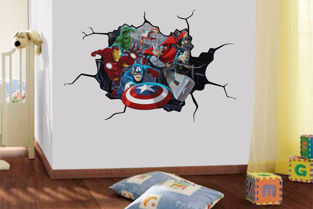 Adesivo de parede Vingadores Loja Presente Perfeito Elo7 Armario Lavadora Y Secadora ~ Adesivo de parede Vingadores Loja Presente Perfeito Elo7