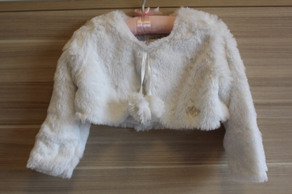 Bolero De Pele Branco No Elo7 Royal Baby Atelier 927a6e Bolero De Pele Branco No Elo7 Royal Baby Atelier 927a6e