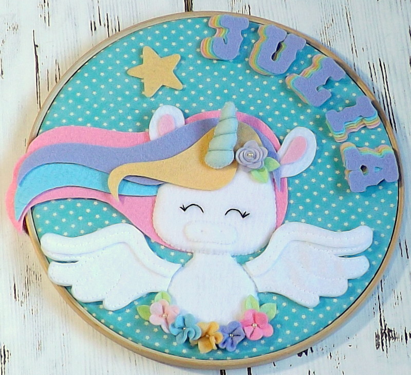 Projeto Bastidor Unicórnio no Elo7 Mamma Mia Handmade Armario Kit Verona ~ Projeto Bastidor Unicórnio no Elo7 Mamma Mia Handmade