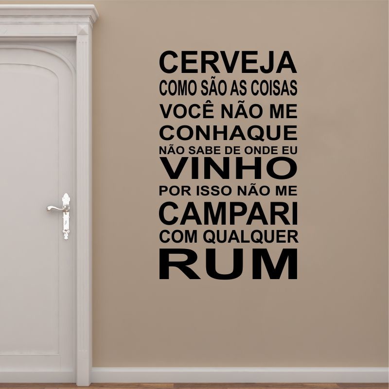 Adesivo FRASES Frase de Bar Adesivos Dicolar Elo7 Armário Para Cozinha Em Inglês ~ Adesivo FRASES Frase de Bar Adesivos Dicolar Elo7