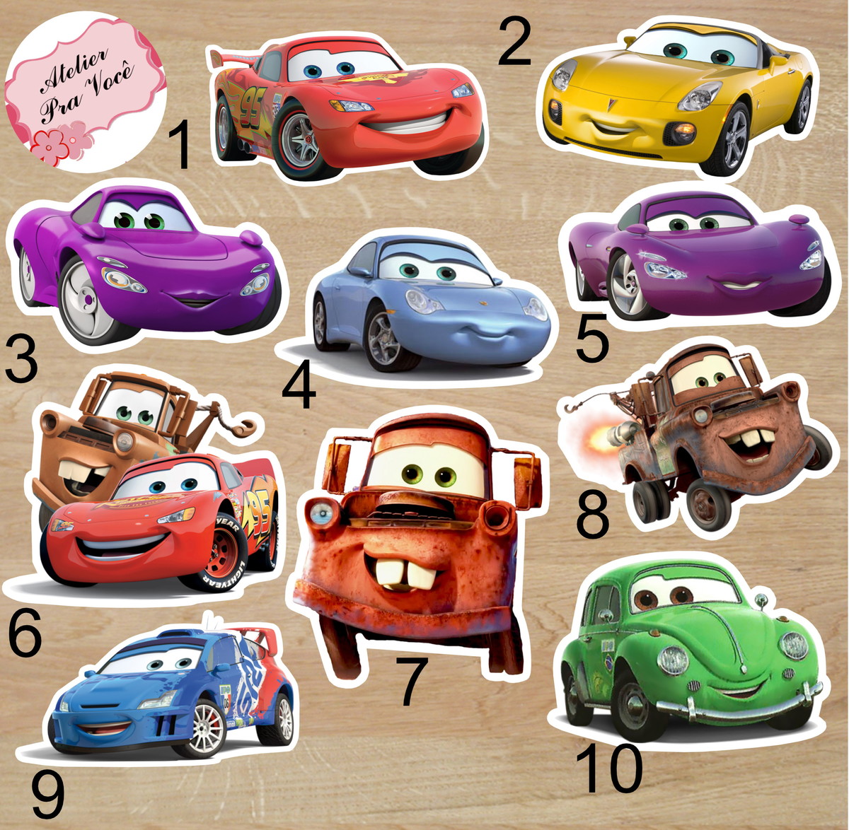 tags festa cars disney